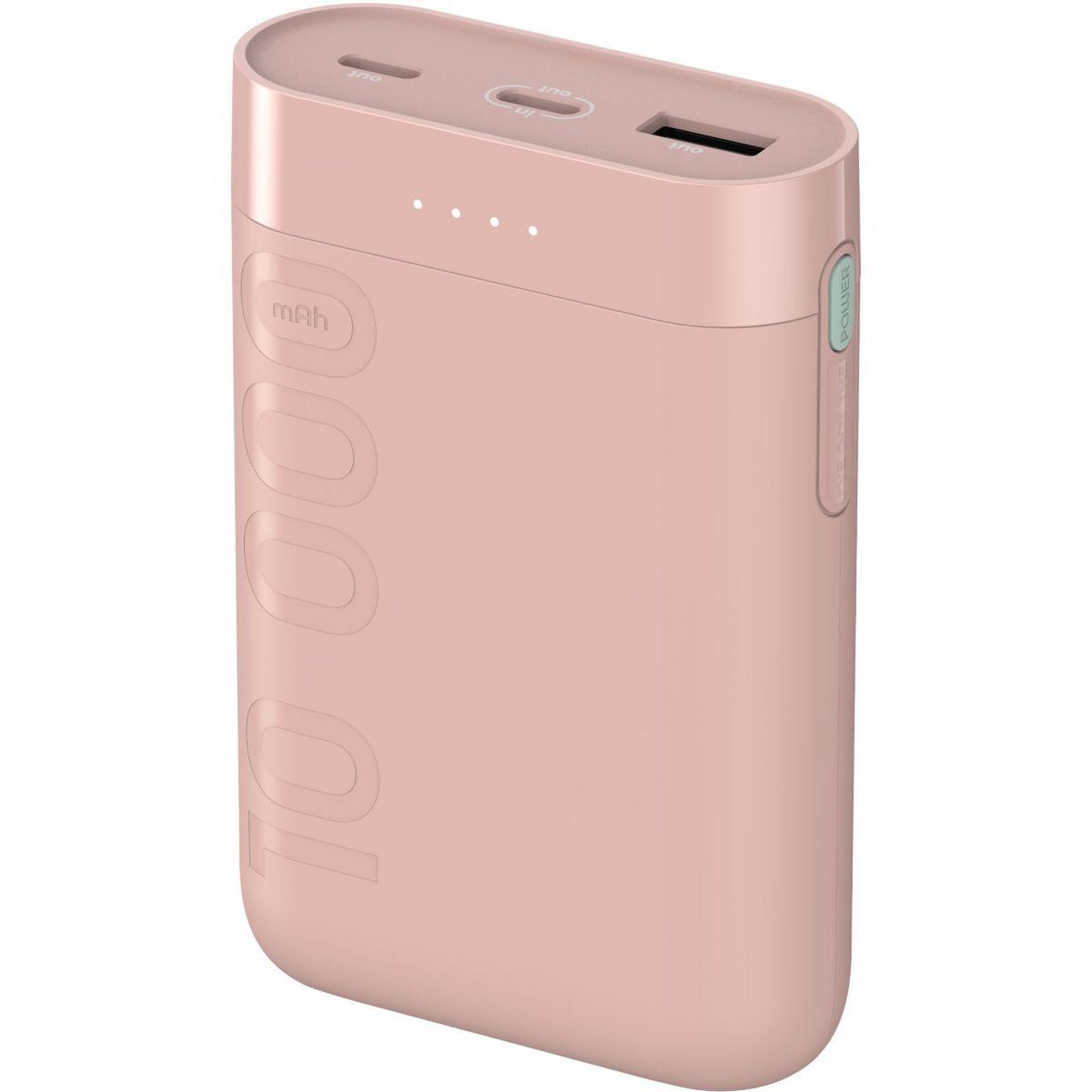Voir la diapositive 2 : ESSENTIEL B Batterie externe 10000 mah rose