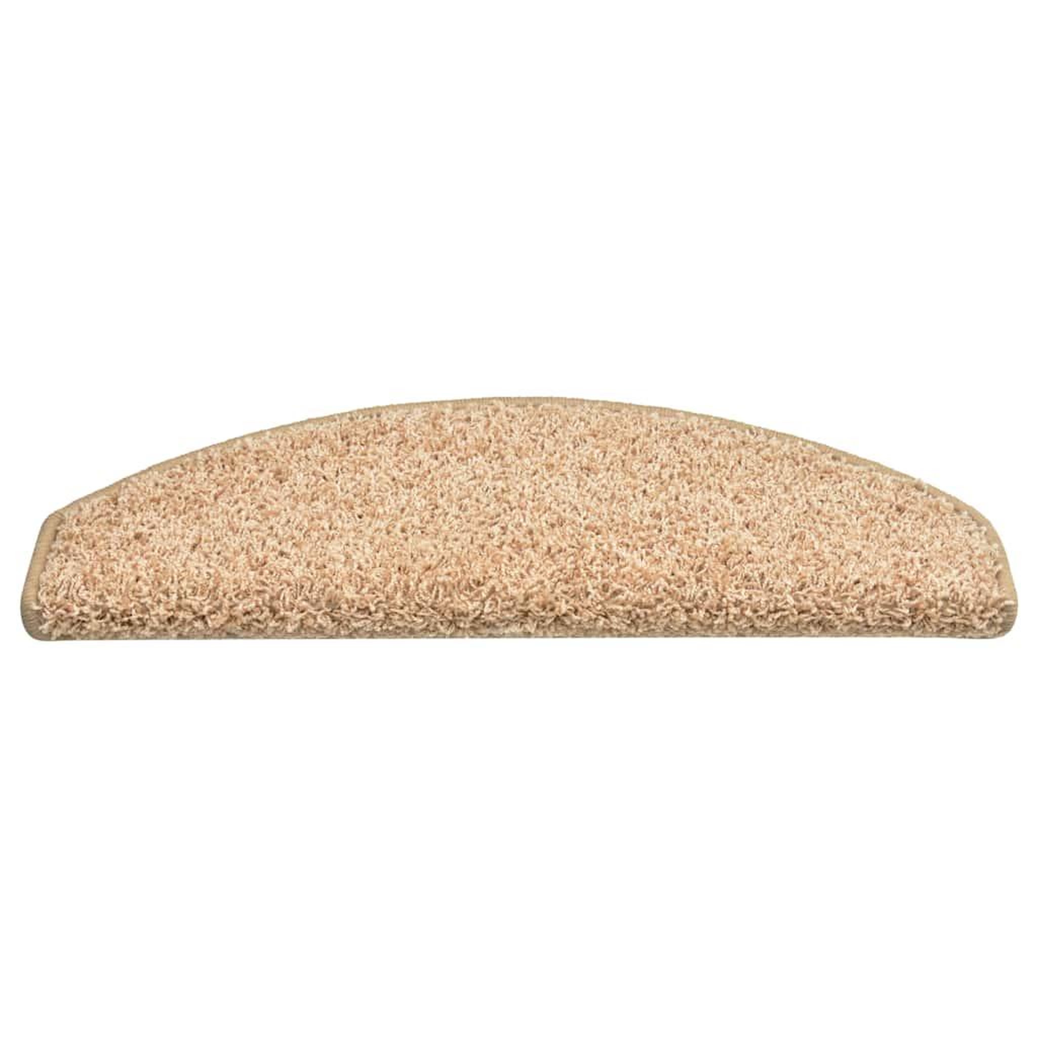 Voir la diapositive 3 : VIDAXL Tapis d'escalier 30 pcs dore 65x21x4 cm