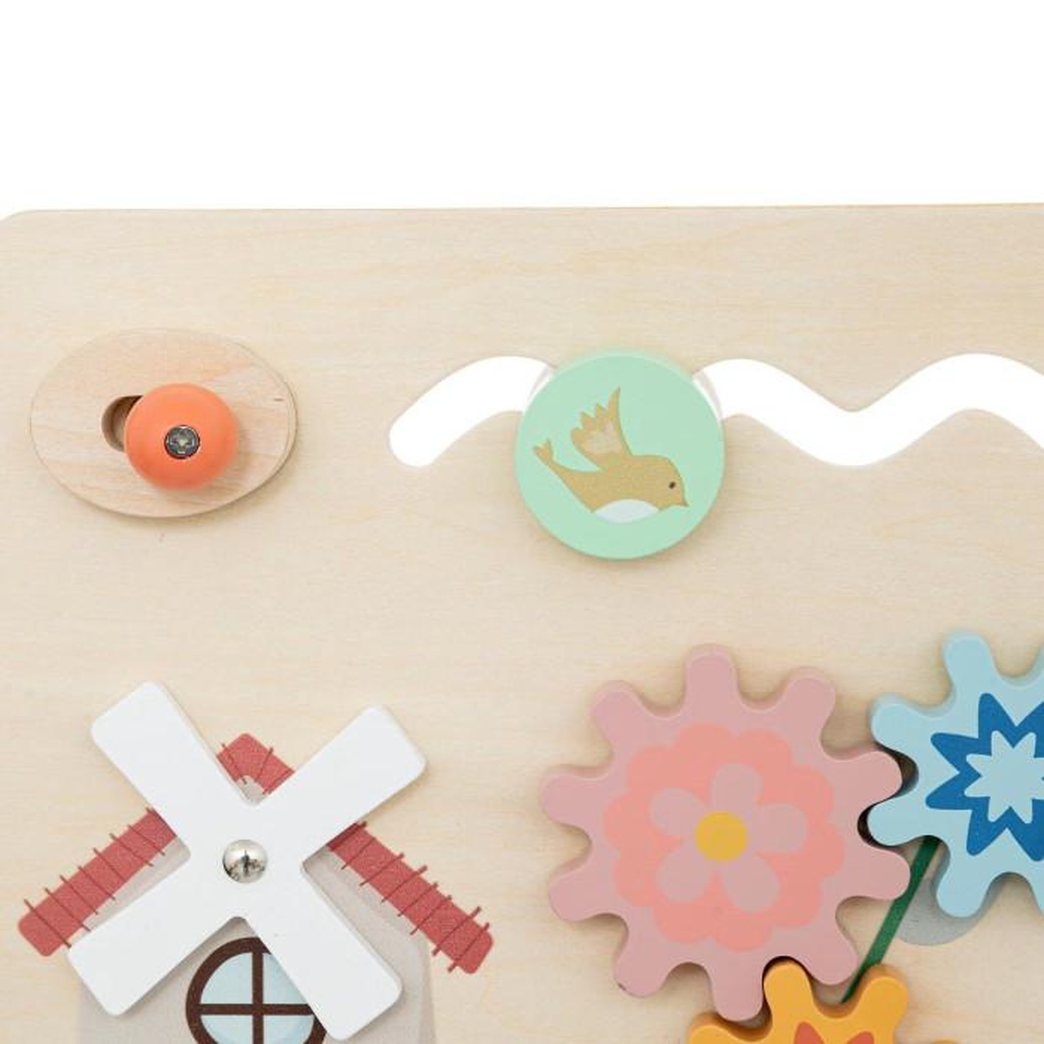 Voir la diapositive 6 : Atmosphera Kids Planche d'Activités  Bois  30cm Naturel