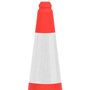 Voir la diapositive 4 : VIDAXL Cones de signalisation reflechissants a base lourde 4 pcs 75 cm