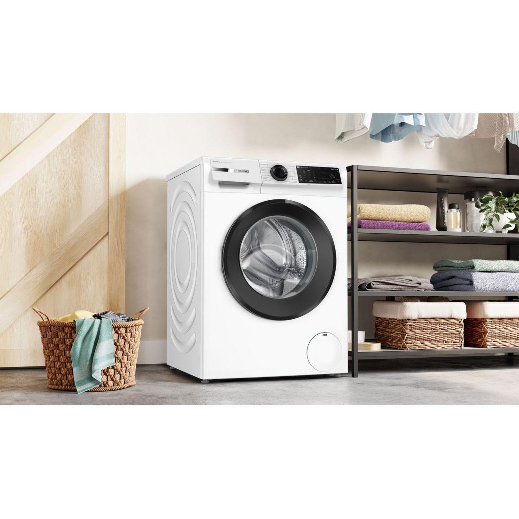 Voir la diapositive 5 : BOSCH Lave linge hublot wgj244abfr - 9 kg - 1351 tr/min - classe a - moteur induction - autodosage - connecté