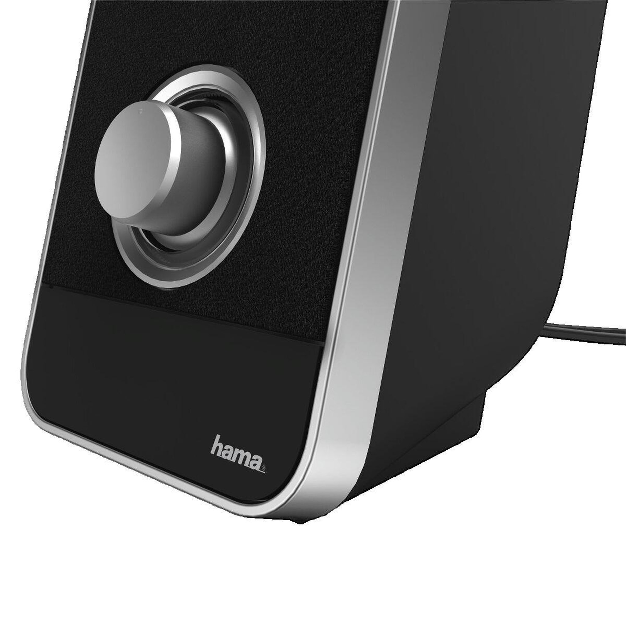 Voir la diapositive 2 : Hama Haut-parleurs PC Hama Sonic LS-206 Noir et Argent