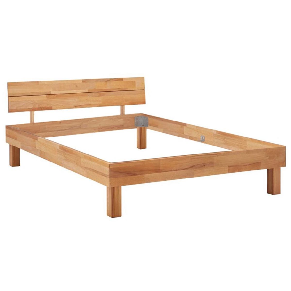 LISA DESIGN Bonnie - cadre de lit - 140x200 cm - chêne massif