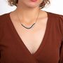 Voir la diapositive 2 : SC CRYSTAL Collier par SC Crystal orné de Cristaux scintillants