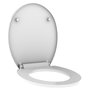 ALLIBERT Abattant WC design Kristal - Blanc