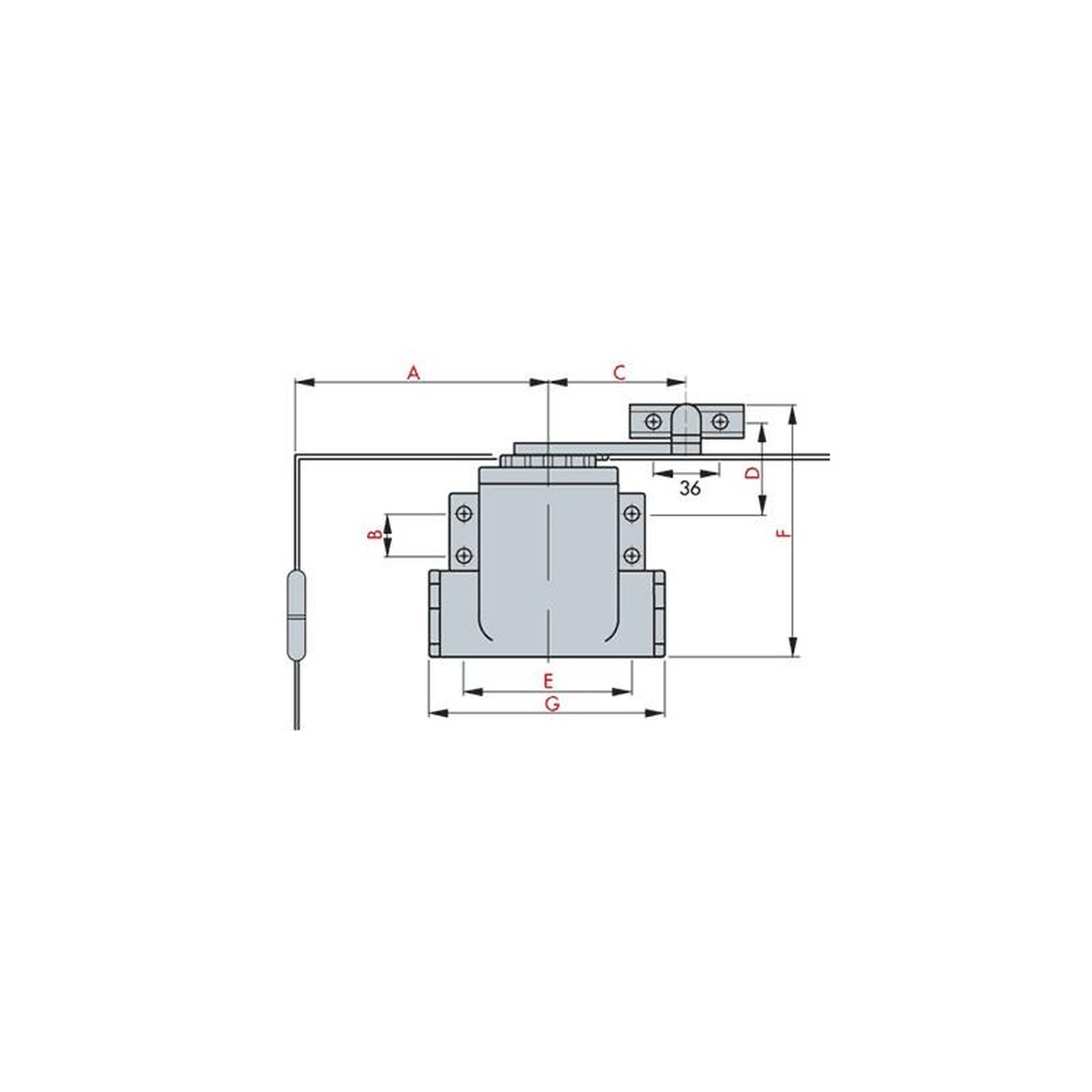 Voir la diapositive 2 : GROOM Ferme porte CLASSIQUE N°6 GROOM 706112