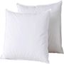 Voir la diapositive 2 : Home collection Lot de 2 oreillers en 100% coton et plume de canard blanc