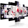Voir la diapositive 1 : Paris Prix Tableau Imprimé  Raspberry Accent
