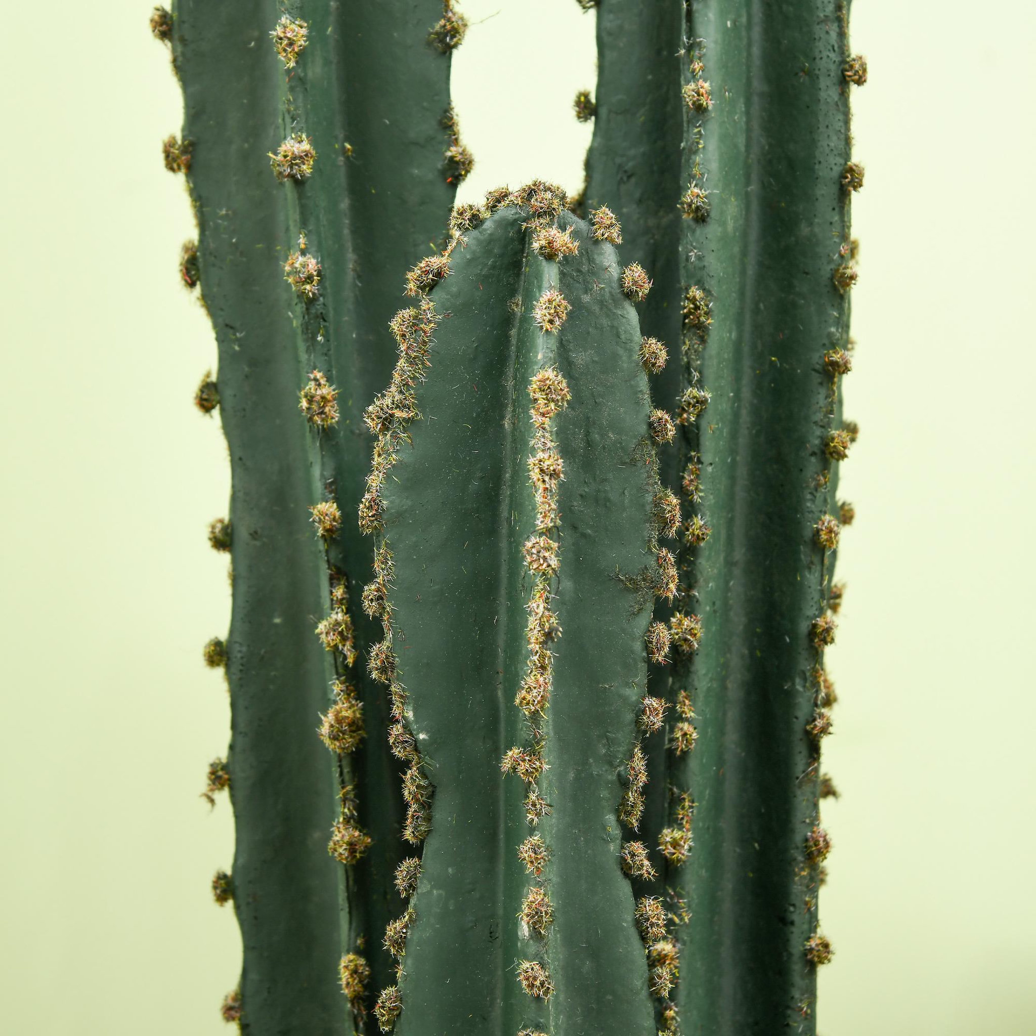 Voir la diapositive 6 : OUTSUNNY Cactus artificiel grand réalisme plante artificielle grande taille dim. Ø 18 x 120H cm vert