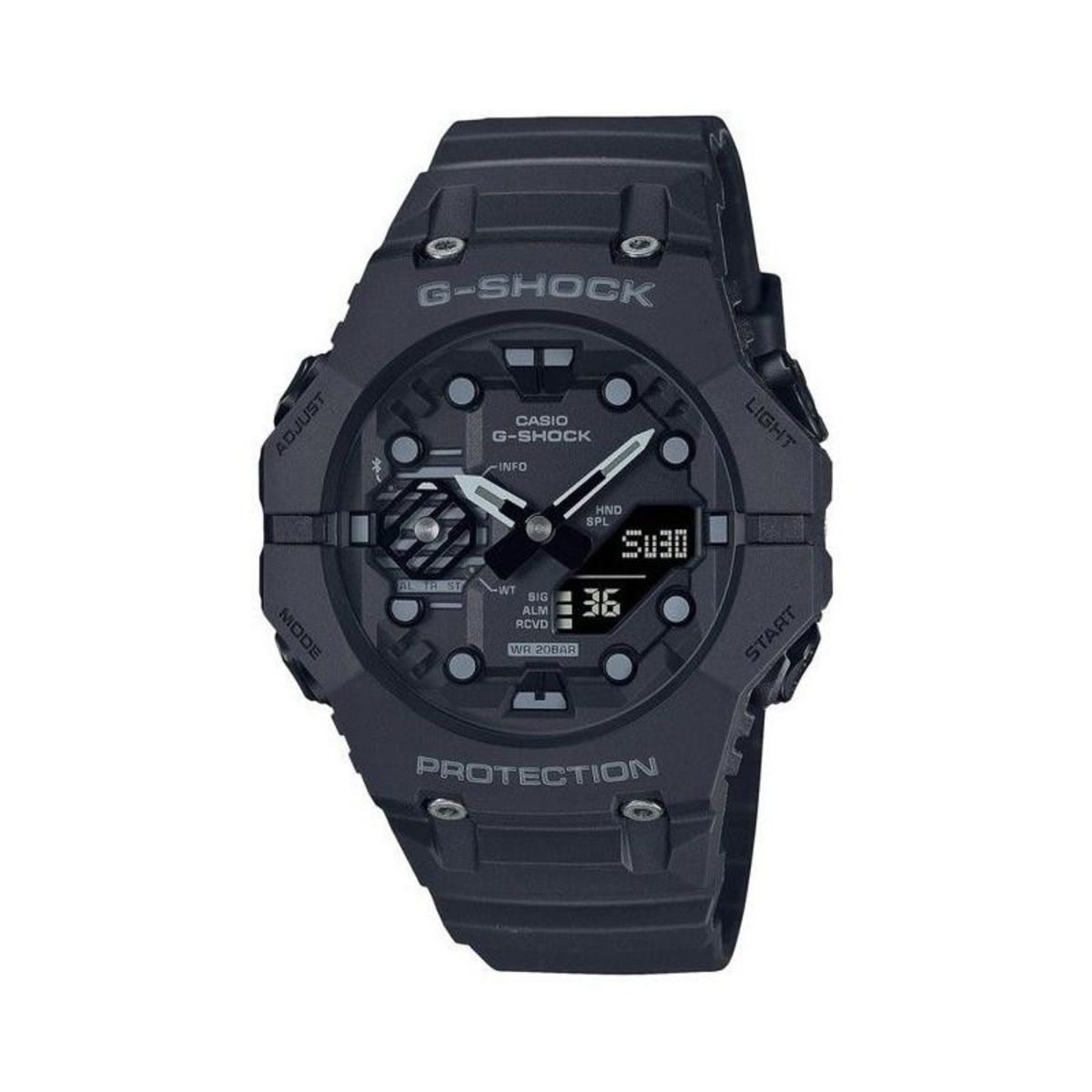 CASIO Montre - CASIO - G-Shock Classic - Bluetooth Smart - Résistance aux chocs - Super Illuminator - Noir