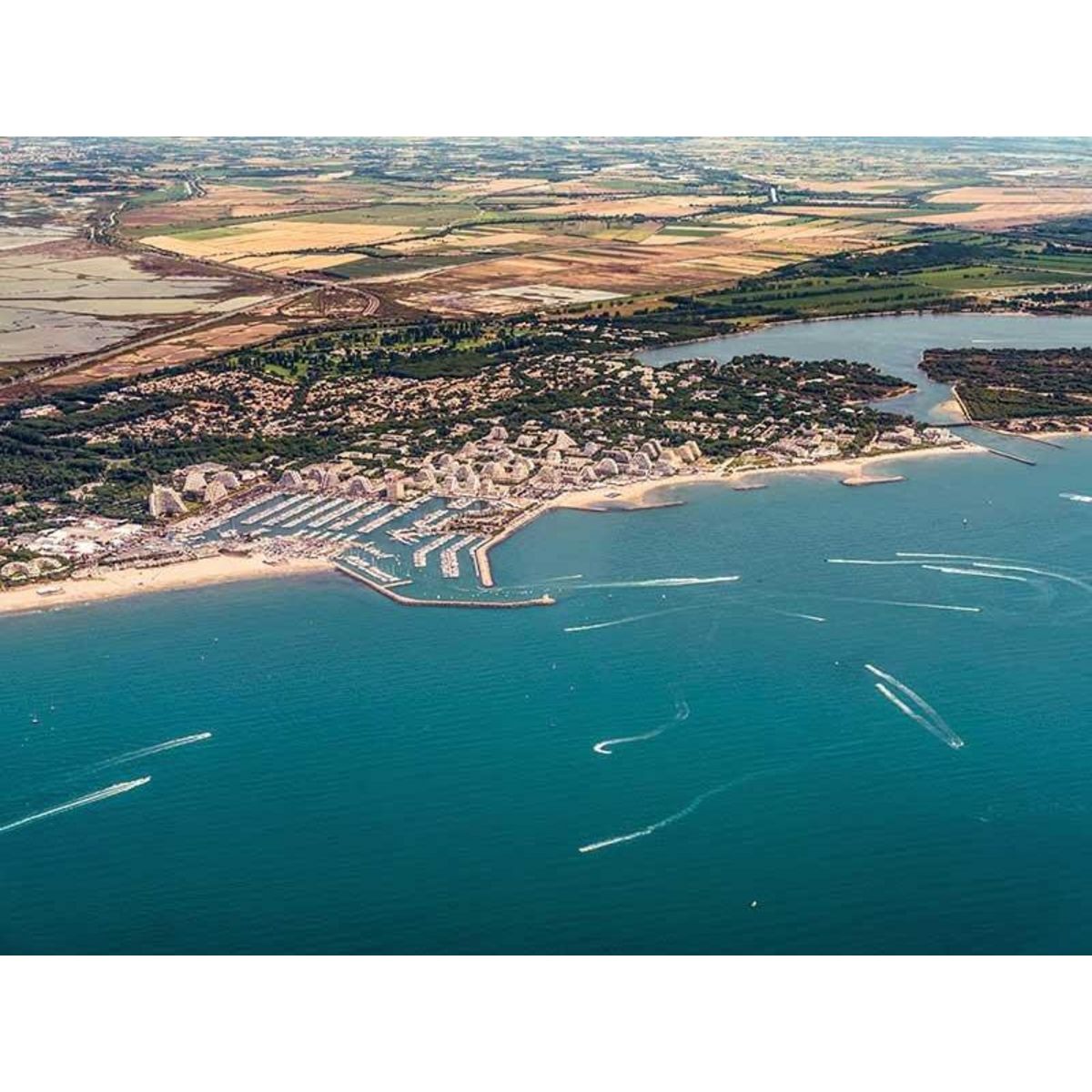 Smartbox Vol en hélicoptère de 30 min au-dessus de Montpellier et ses environs - Coffret Cadeau Sport & Aventure