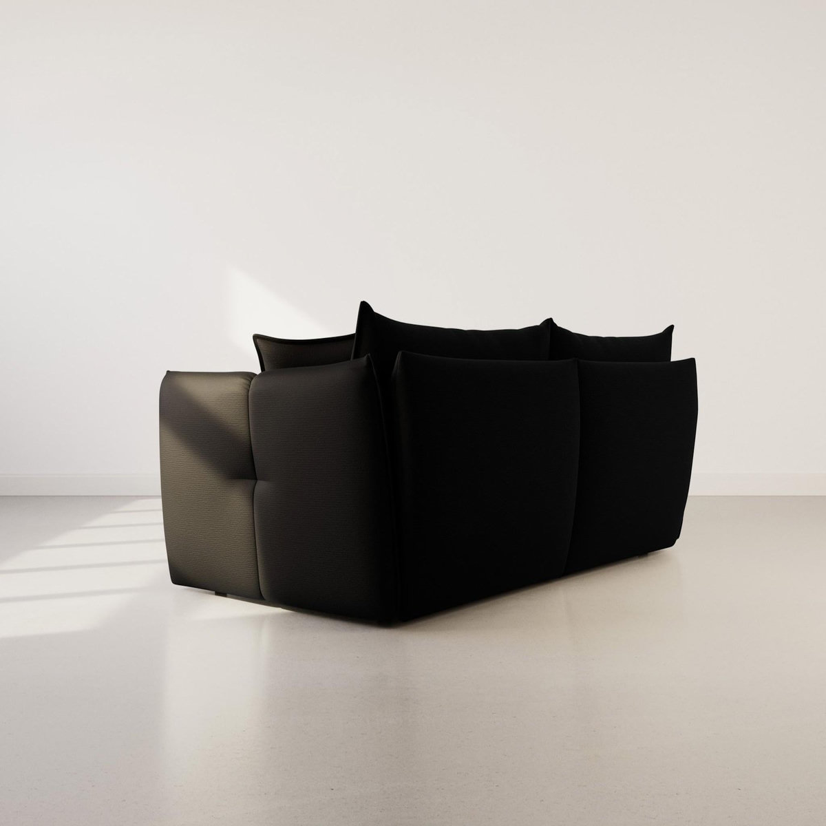 LISA DESIGN Cassiopee - canapé d'angle gauche 4 places en tissu texturé