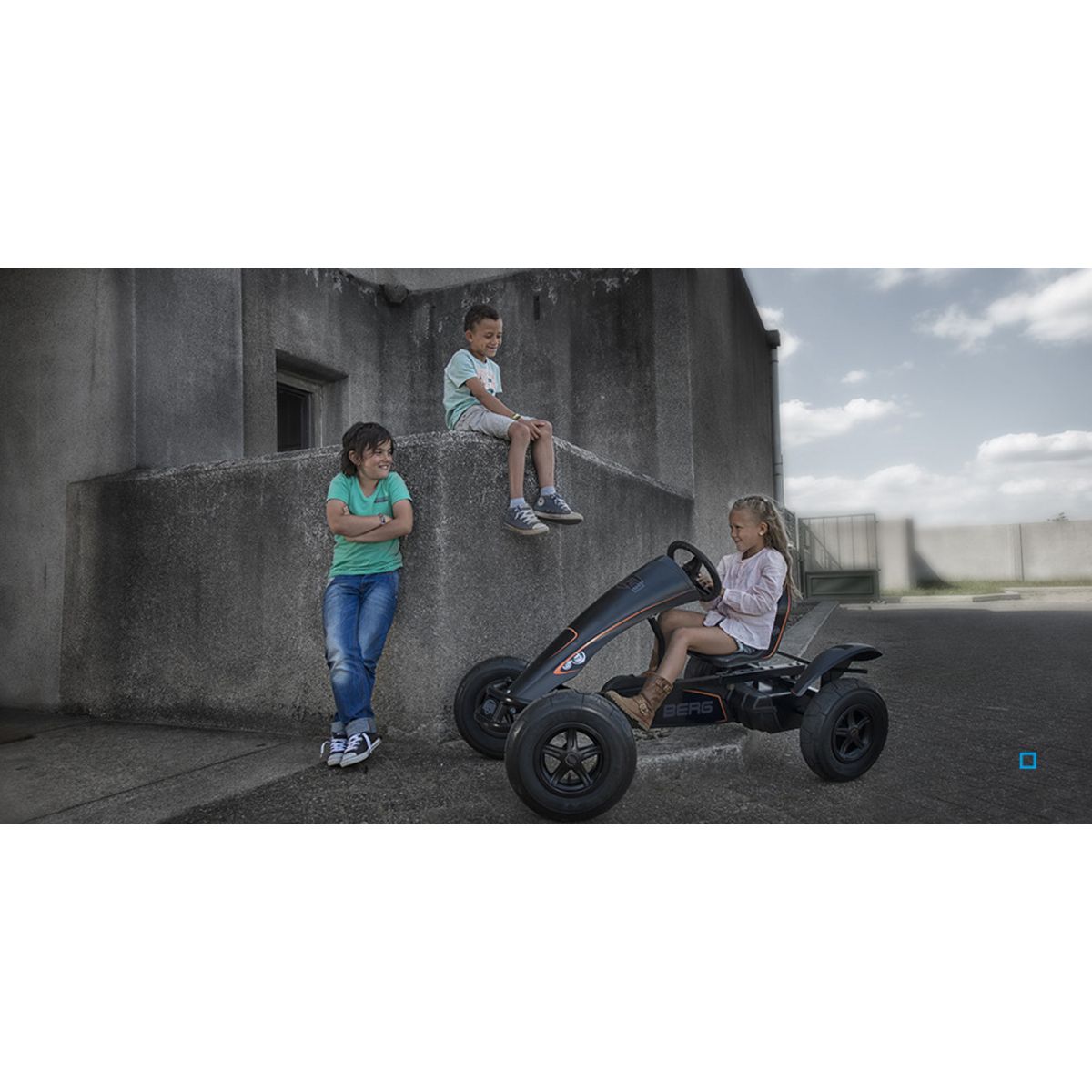 BERG Kart à pédales édition BFR noir