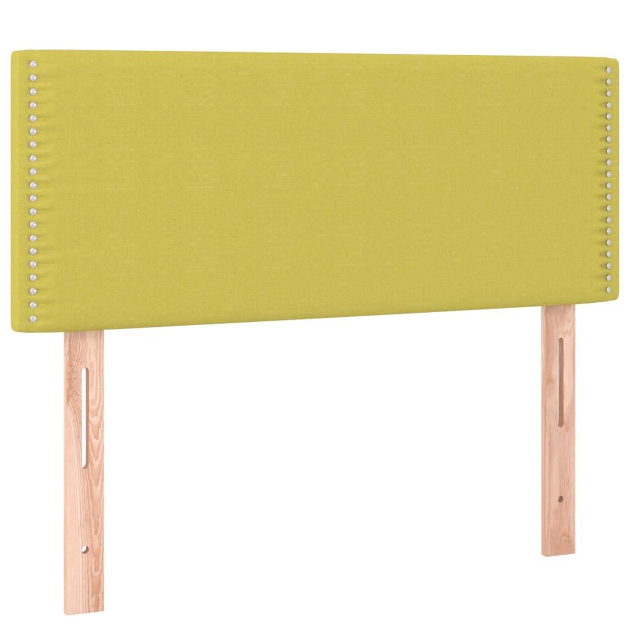 Voir la diapositive 2 : VIDAXL Tete de lit Vert 90x5x78/88 cm Tissu