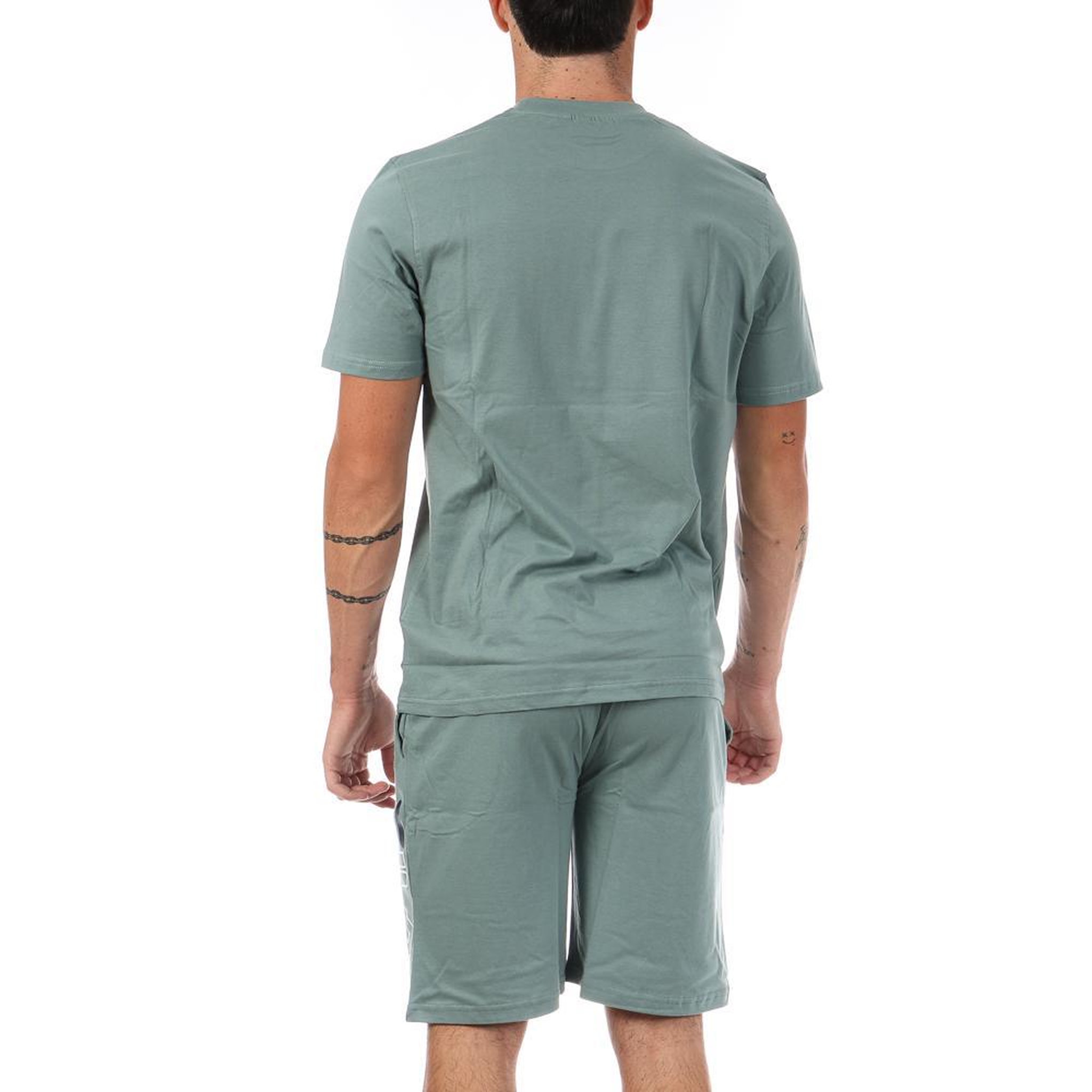 Voir la diapositive 2 : FILA Ensemble Vert Homme Fila SS24SPM089