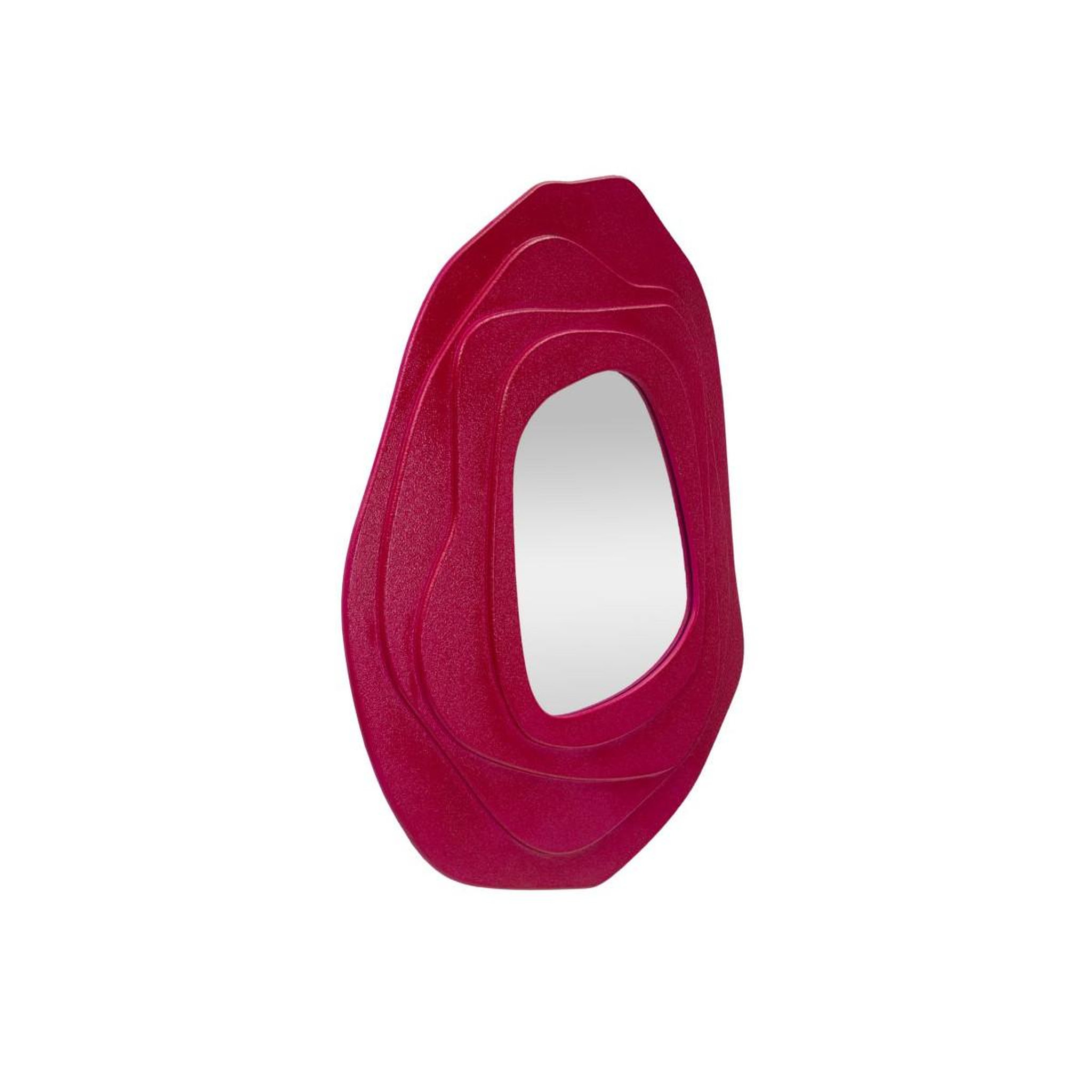 Voir la diapositive 2 : Paris Prix Miroir mural design  dalia  97cm fuchsia