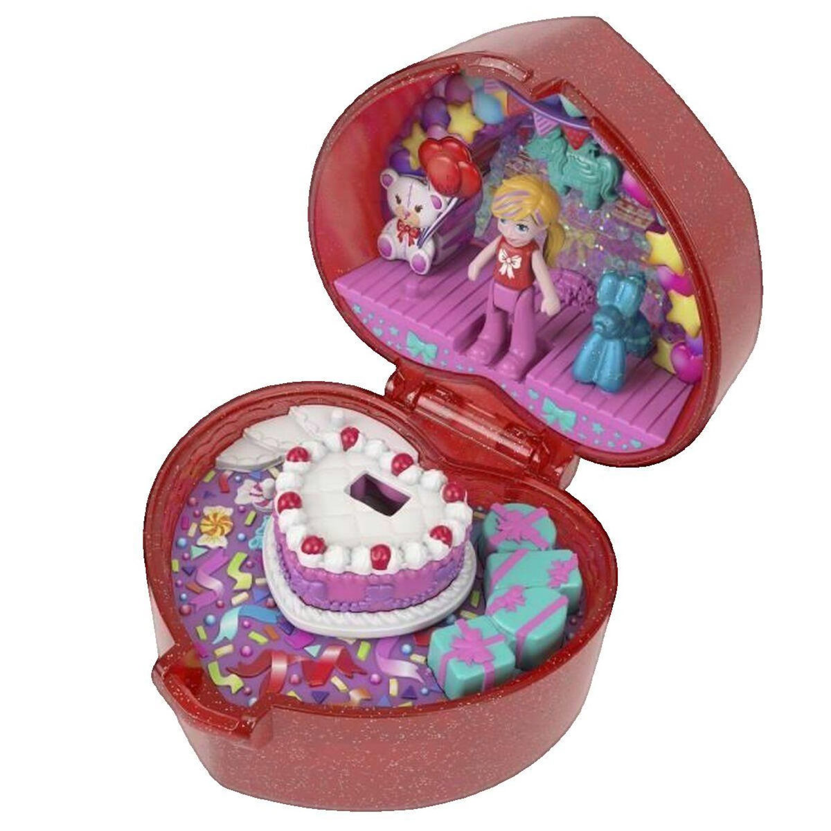 POLLY POCKET Coffret poc Polly Pocket rubis pailleté