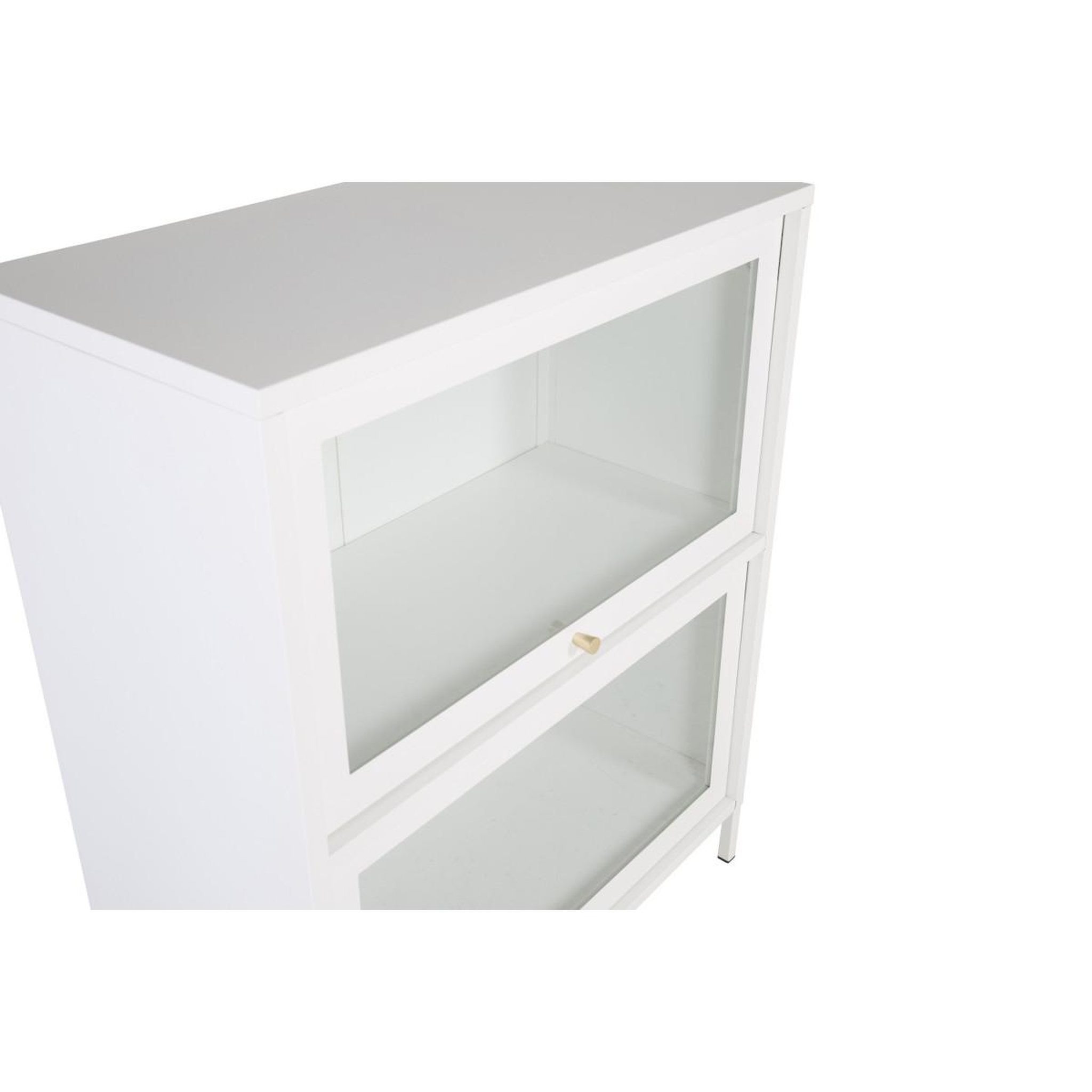 Voir la diapositive 4 : Paris Prix Vitrine 2 portes  bakal  100cm blanc