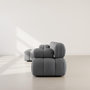 Voir la diapositive 6 : LISA DESIGN Ruby - canapé modulable d'angle gauche 4 places en velours texturé