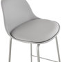 Voir la diapositive 6 : Paris Prix Tabouret de Bar Design en Métal  Funty  95cm Gris