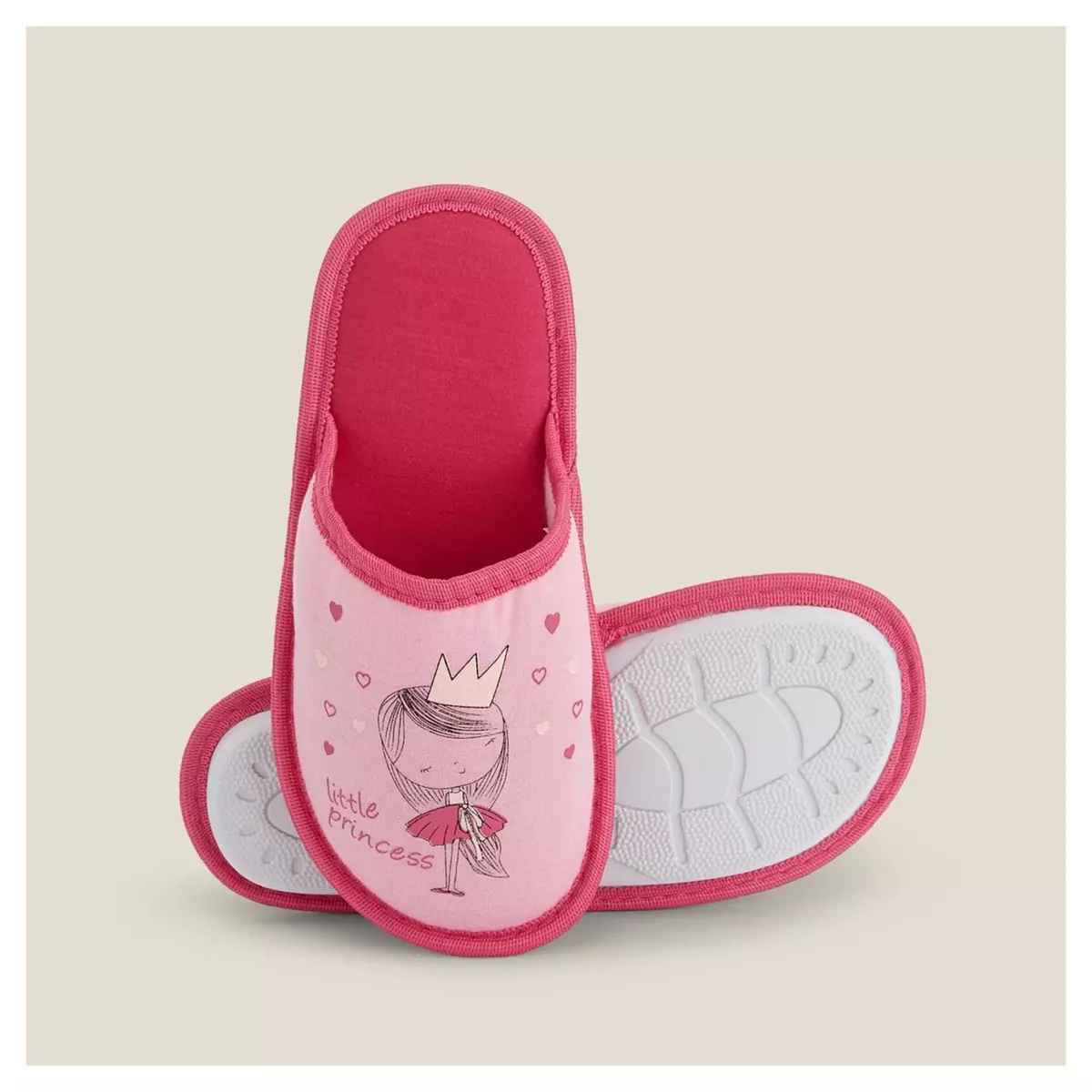 IN EXTENSO Chaussons princesses fille