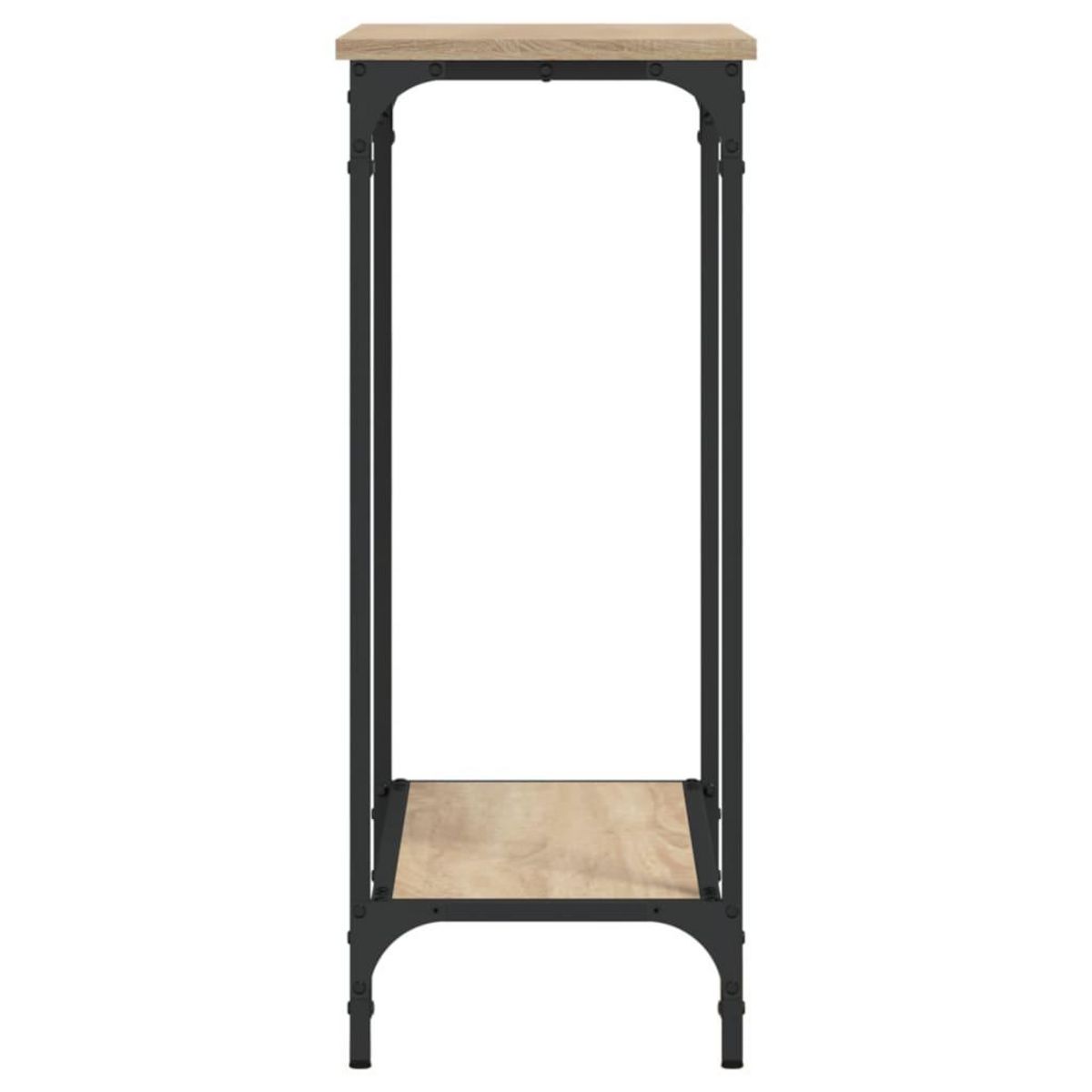 VIDAXL Table console chene sonoma 75x30,5x75 cm bois d'ingenierie
