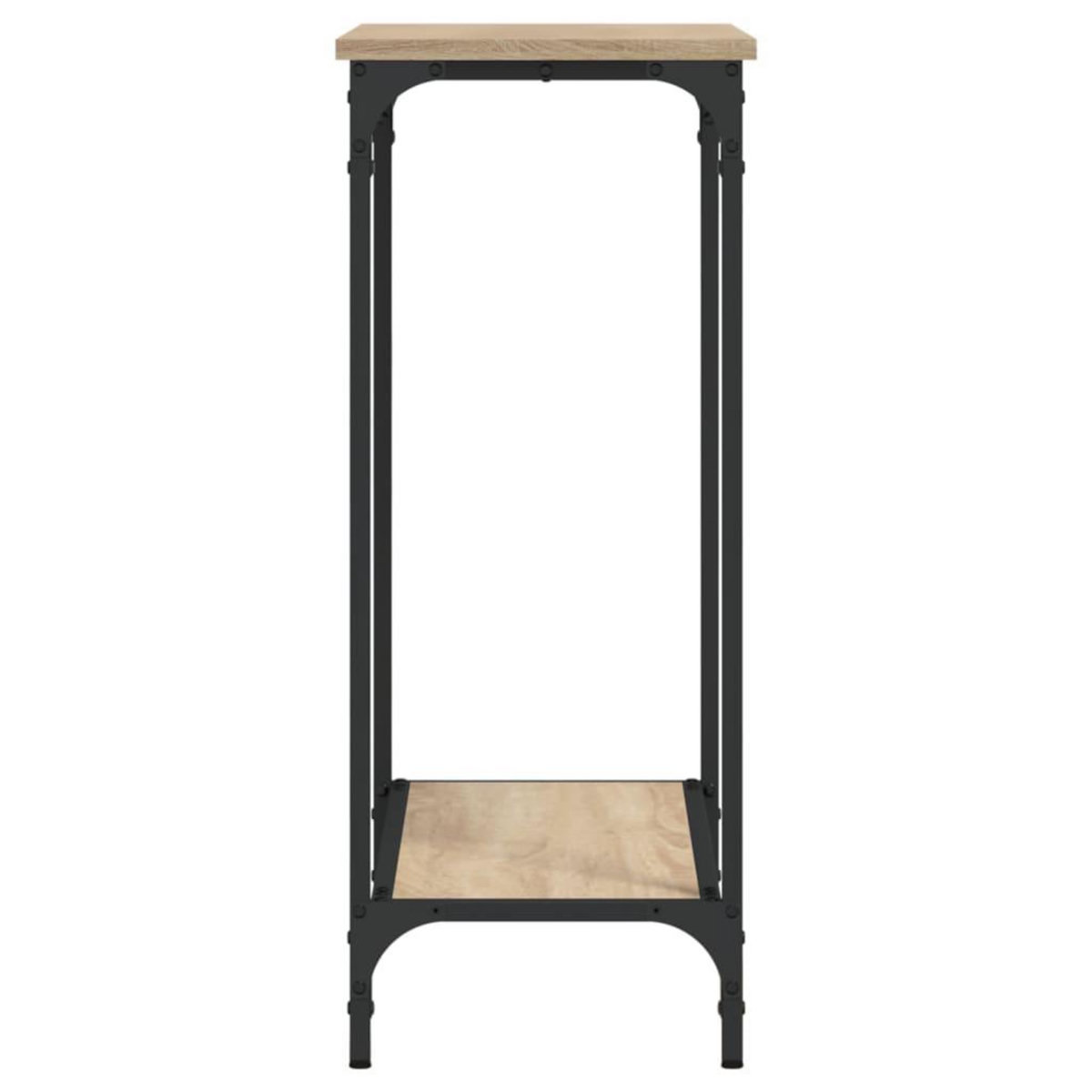 VIDAXL Table console chene sonoma 75x30,5x75 cm bois d'ingenierie