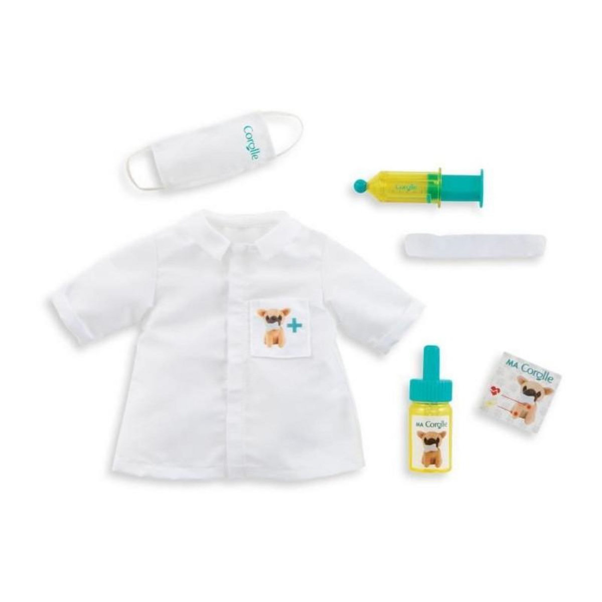 Corolle Kit de Jeu Vétérinaire pour poupée ma Corolle