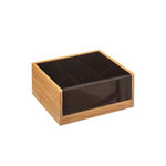 FIVE Boîte à Thé 6 Compartiments  Blackbamboo  22cm Noir