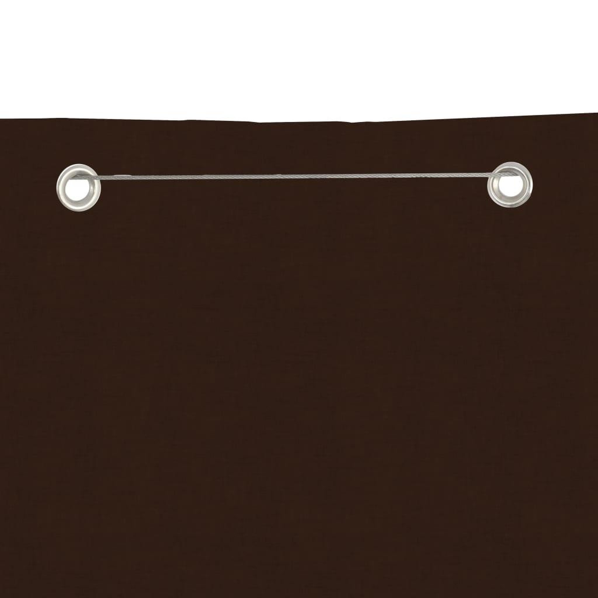 Voir la diapositive 3 : VIDAXL Ecran de balcon Marron 120x240 cm Tissu Oxford