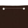 Voir la diapositive 3 : VIDAXL Ecran de balcon Marron 120x240 cm Tissu Oxford