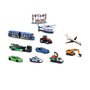 MAJORETTE Pack découverte de 10 véhicules miniatures