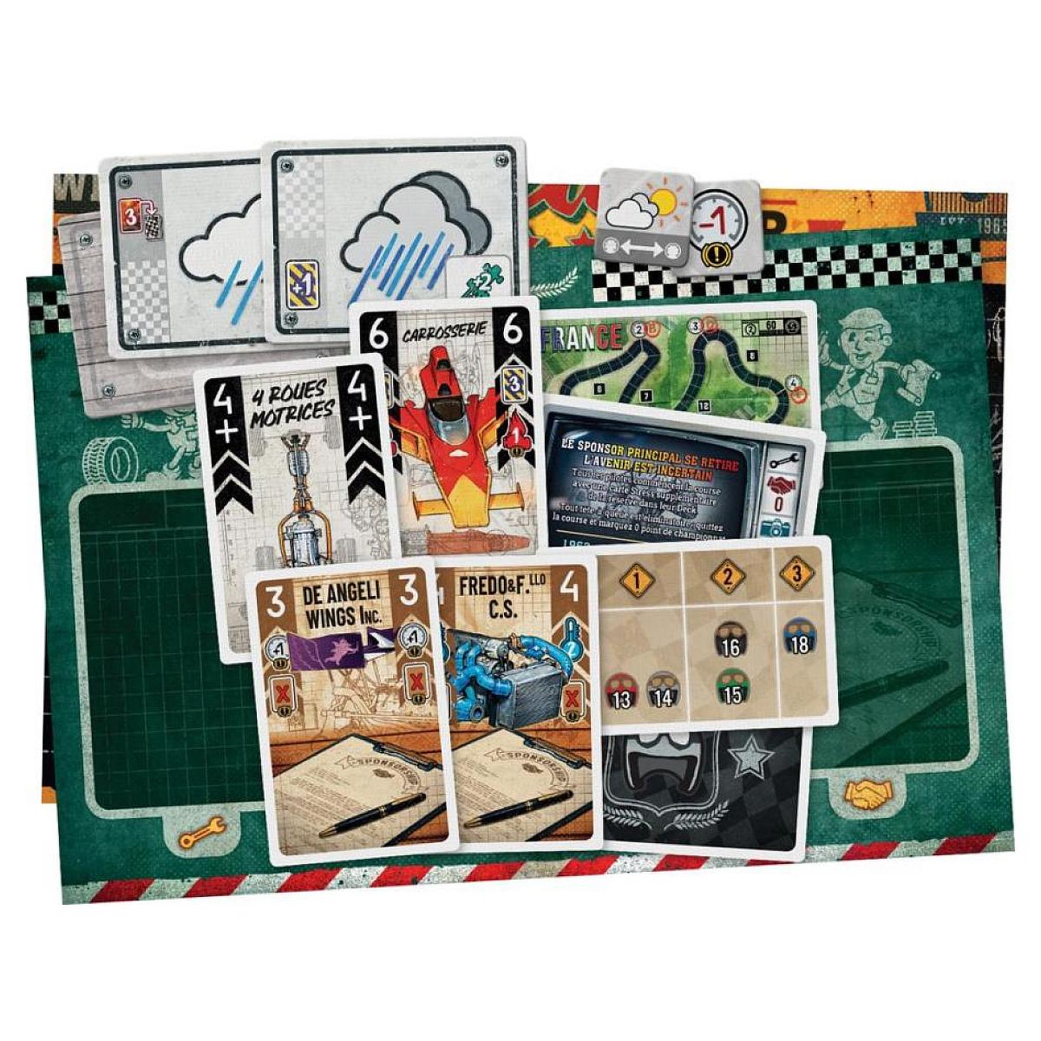 Voir la diapositive 2 : Asmodee Heat - jeu de societe - Days of Wonder