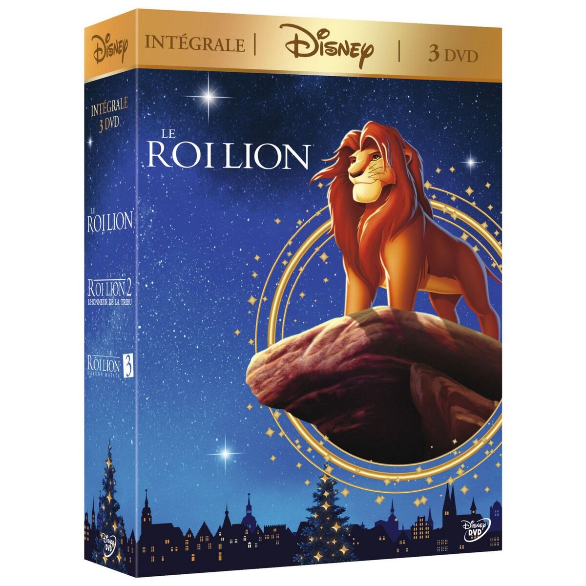 Coffret DVD Le Roi Lion Films 1 à 3