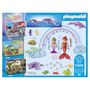 Voir la diapositive 2 : PLAYMOBIL Pack de Démarrage Sirènes et Arc-en-Ciel avec Personnages et Animaux Marins