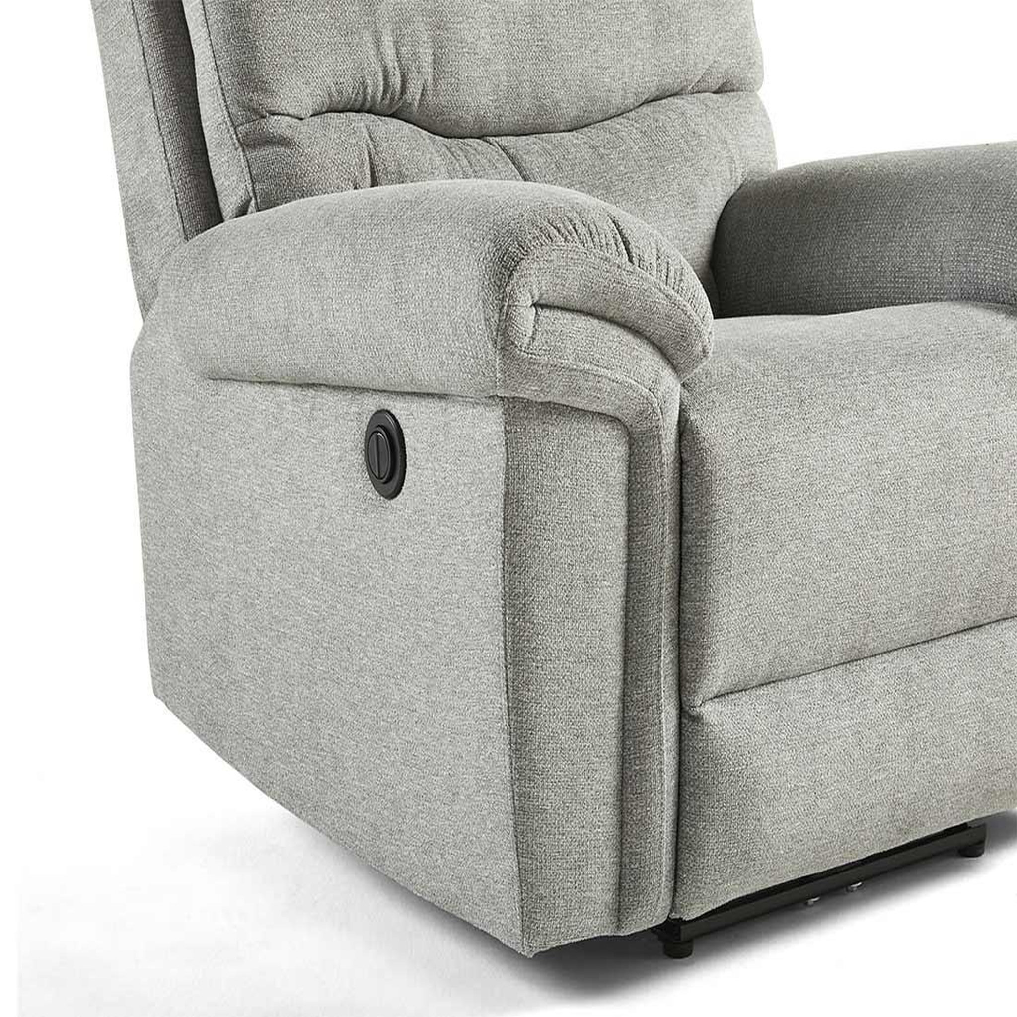 Voir la diapositive 6 : BEST MOBILIER Jasmin - fauteuil relax électrique - en tissu