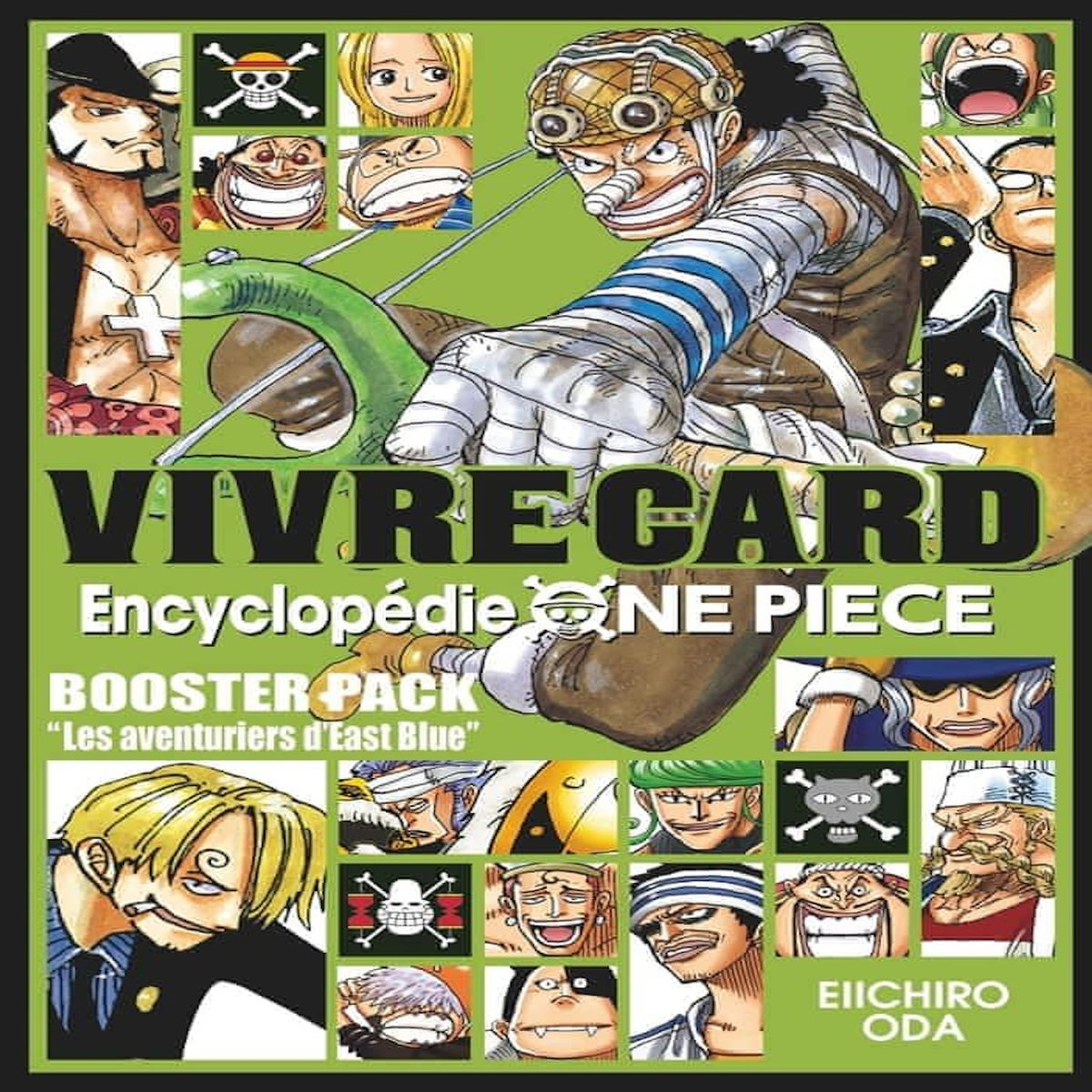 VIVRE CARD - ENCYCLOPEDIE ONE PIECE. BOOSTER PACK 01 - LES AVENTURIERS D'EAST BLUE, Oda Eiichirô
