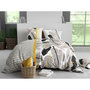 Voir la diapositive 1 : ATELIER DU COTON Parure Housse De Couette 100% Coton 57fils Palmora