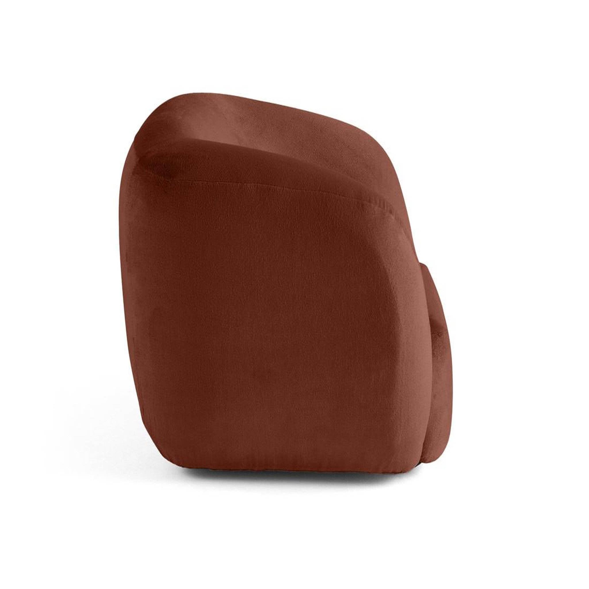 Voir la diapositive 5 : LISA DESIGN Ernee - fauteuil cocon - en velours