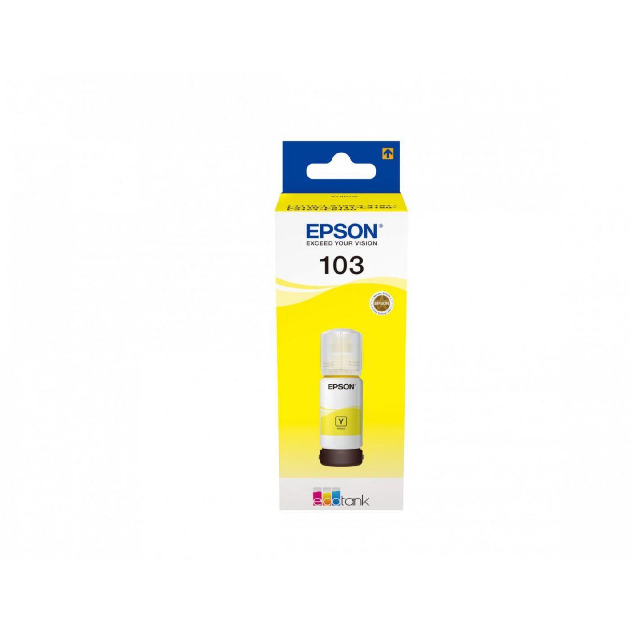 Epson Cartouche d'encre bouteille d'encre ecotank 103 jaune (yellow) - c13t00s44a