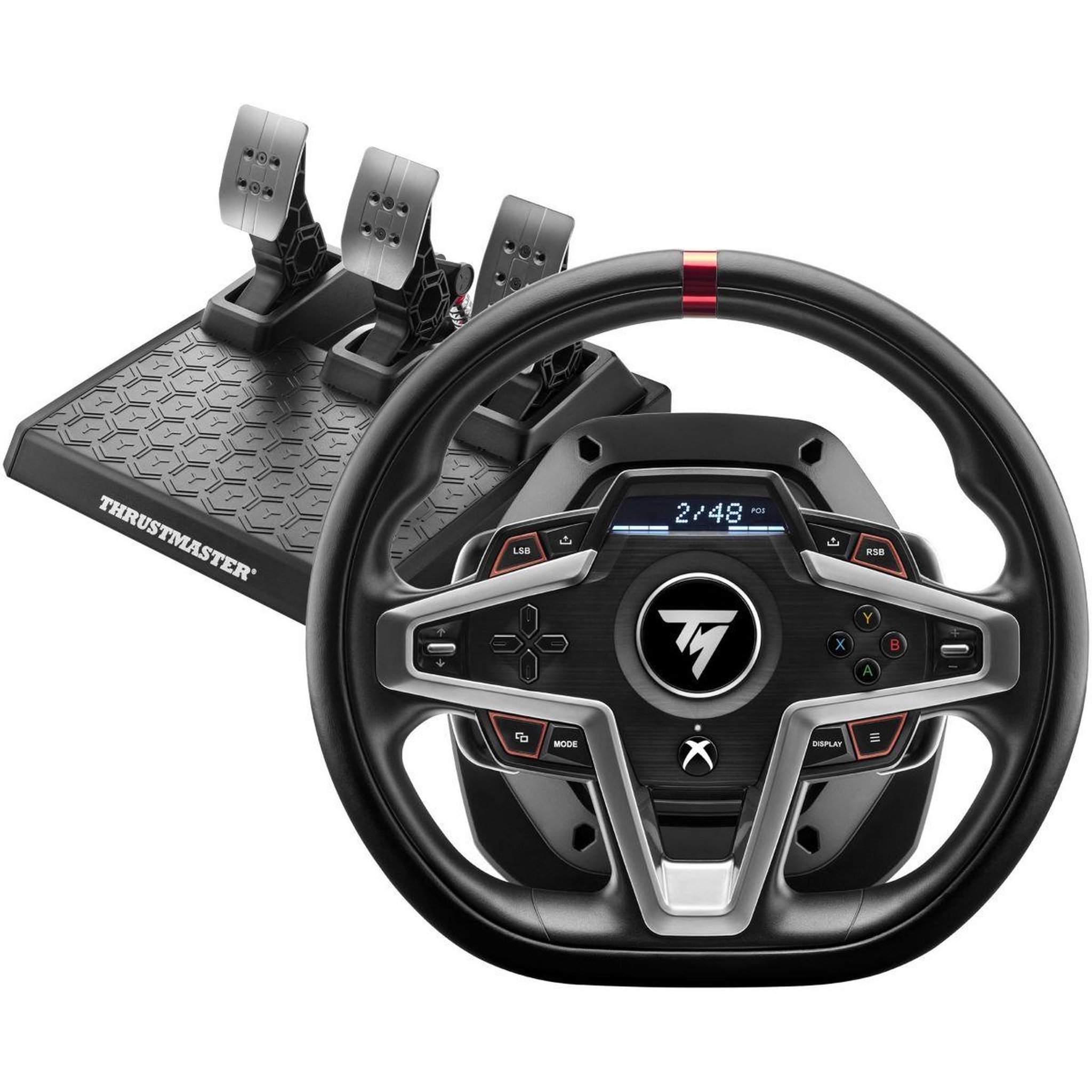 Voir la diapositive 1 : Thrustmaster Volant + Pédalier T248 XBOX