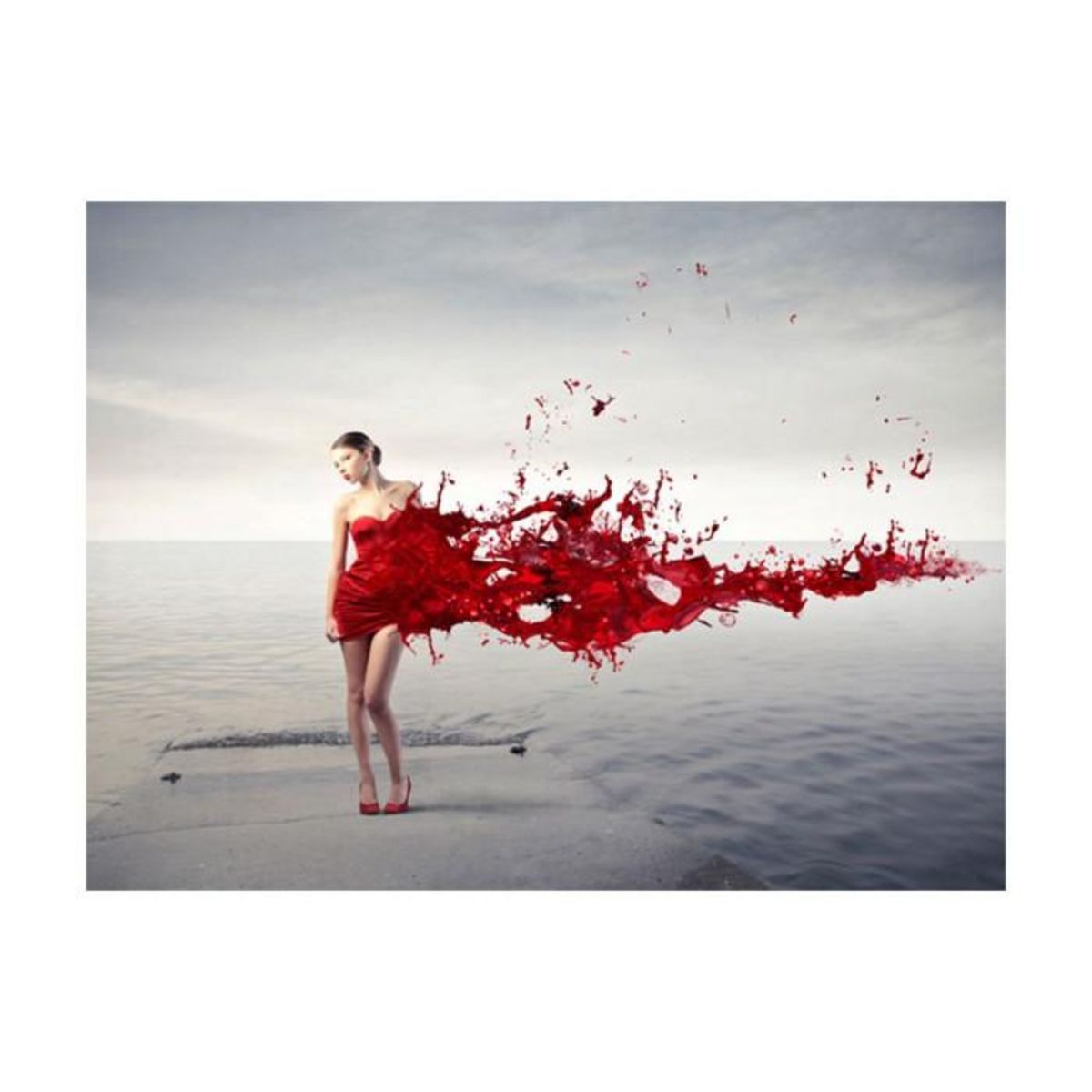Paris Prix Papier Peint  Red Beauty