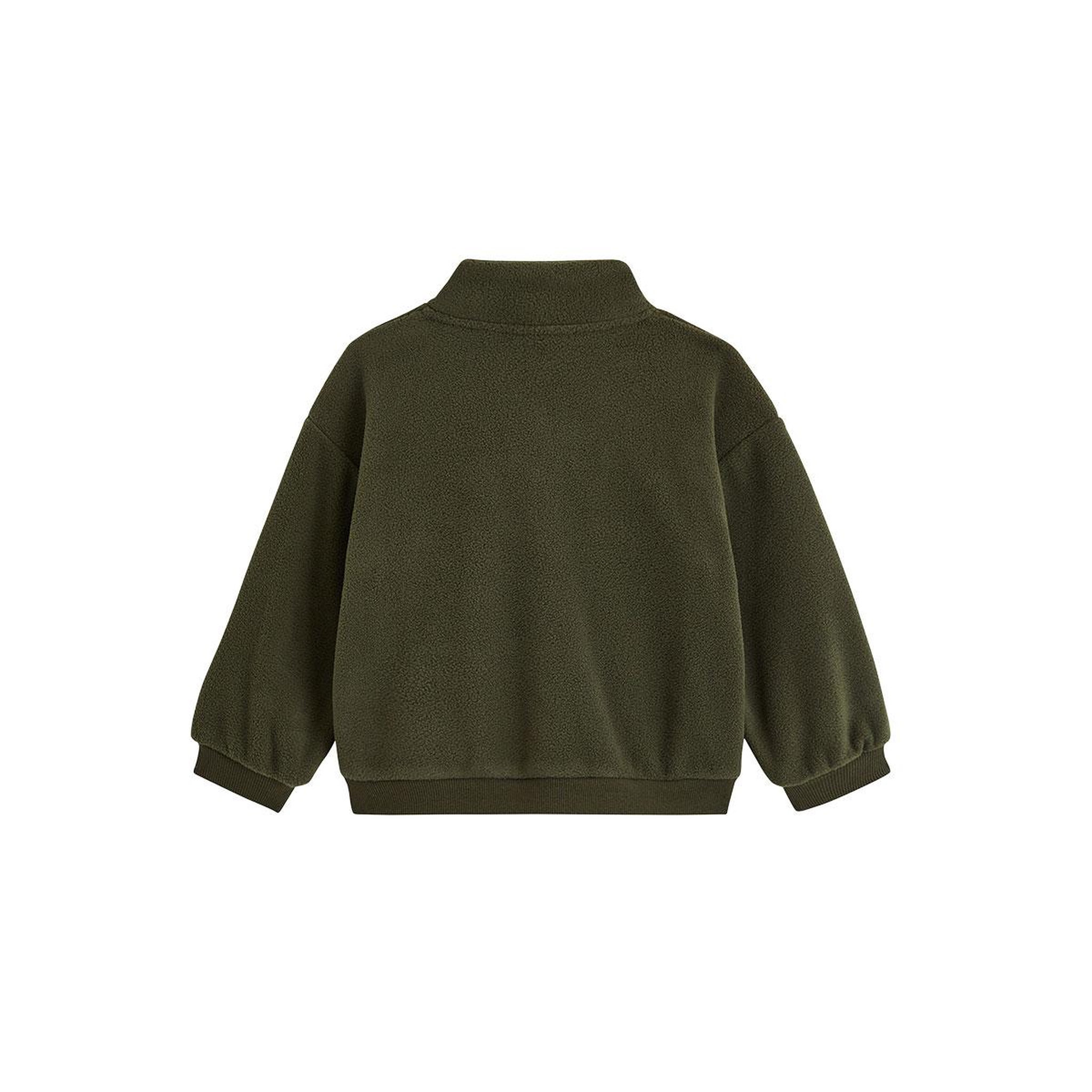 Voir la diapositive 2 : PETIT BEGUIN Sweat en polaire Timmy