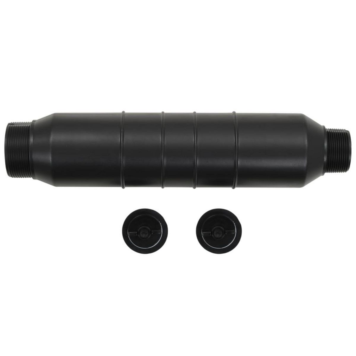 VIDAXL Bouteille d'hiver de piscine Gizzmo et 2 bouchons d'hiver PEHD