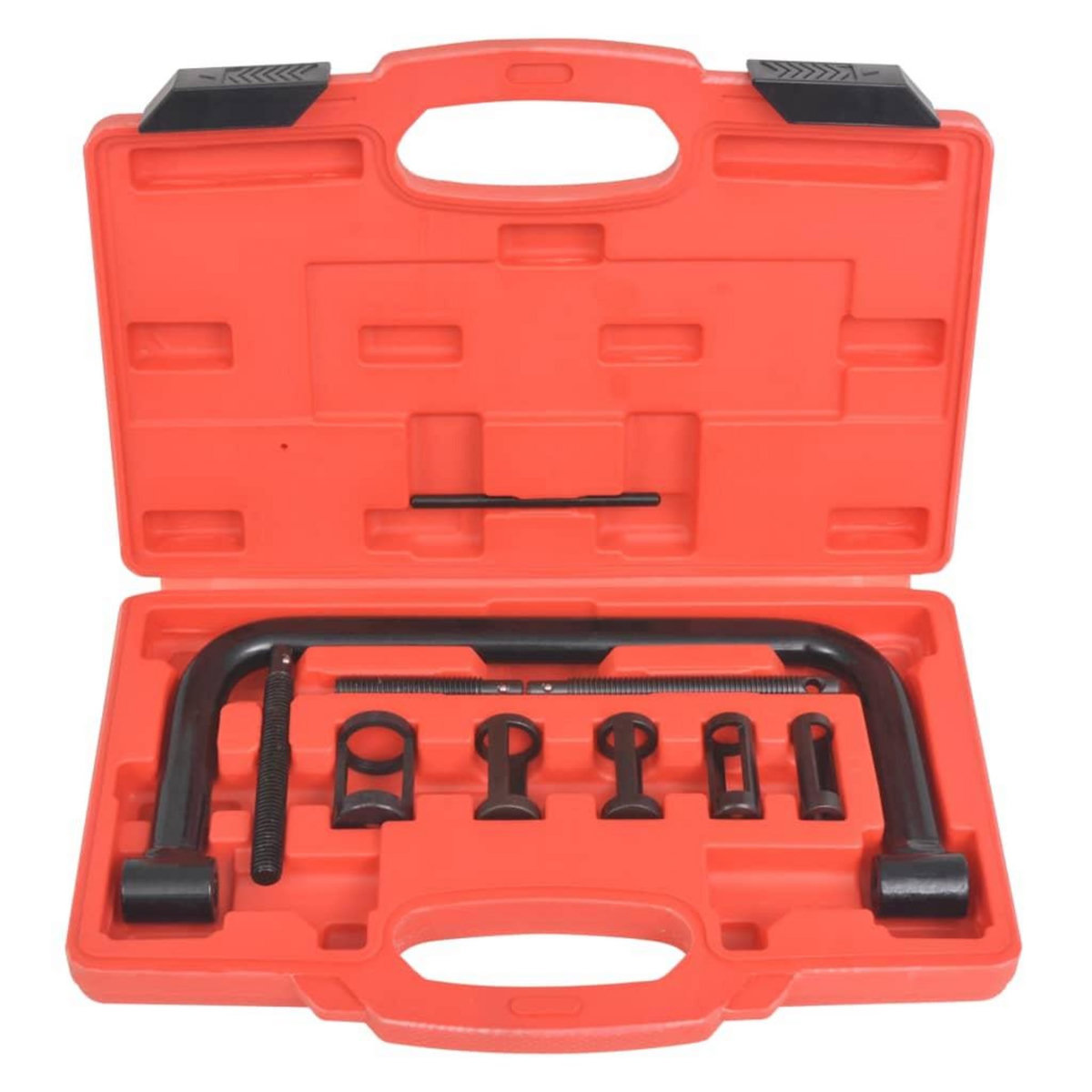 VIDAXL Kit de 10 outils de compresseur de ressort a valve