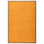 Voir la diapositive 1 : VIDAXL Paillasson lavable Orange 60x90 cm