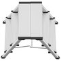 Voir la diapositive 3 : HAILO Hailo Escabeau pliable L90 Step-ke 2x3 marches 60 cm 4443-701