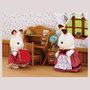 Voir la diapositive 4 : Sylvanian families 5016 - Fille lapin chocolat bureau - Sylvanian Families
