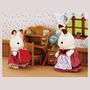 Voir la diapositive 4 : Sylvanian families 5016 - Fille lapin chocolat bureau - Sylvanian Families