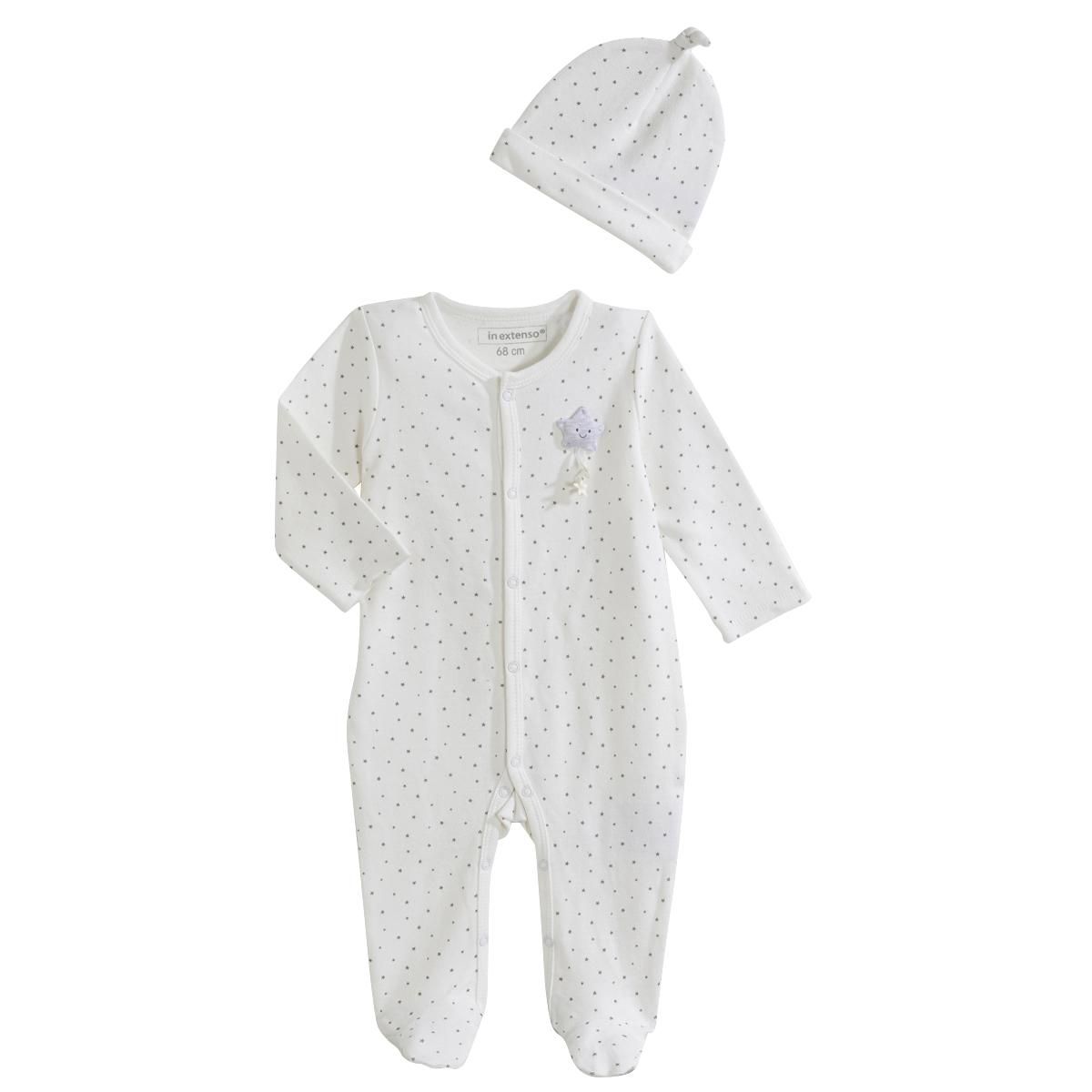 IN EXTENSO Dors bien velours bébé fille